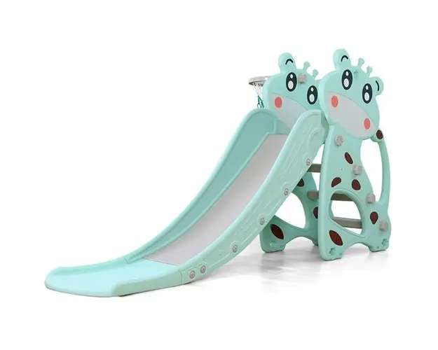 Tobogan reglabil cu cos de baschet Rocco-bleu