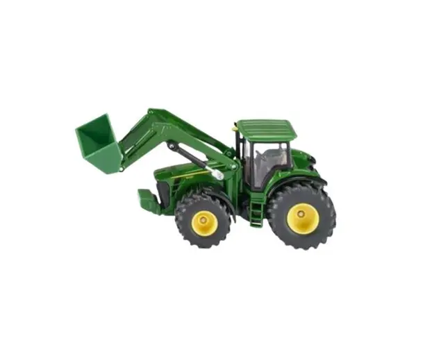 Jucarie - Tractor John Deere cu cupa, Siku 1982