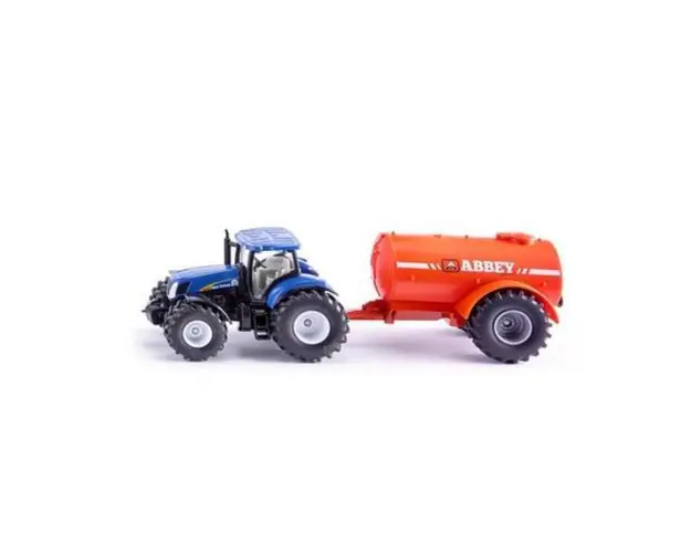 Tractor New Holland cu cisterna, SIKU 1945