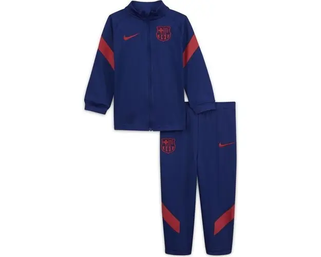 Trening copii Nike F.C. Barcelona Strike Baby Knit Football DD9090-455, 68, Albastru