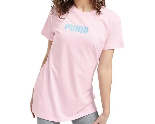 Tricou copii Puma Key Graphic Boyfriend Tee 62299562, 152, Roz
