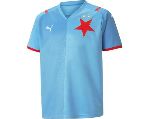 Tricou copii Puma Sks Away Shirt Replica Jr Team 76470002, 128, Albastru