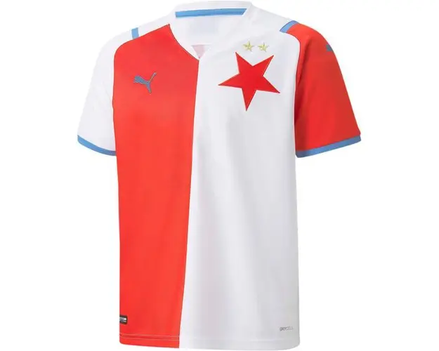 Tricou copii Puma Sks Home Shirt Replica Jr 75942201, 128, Alb