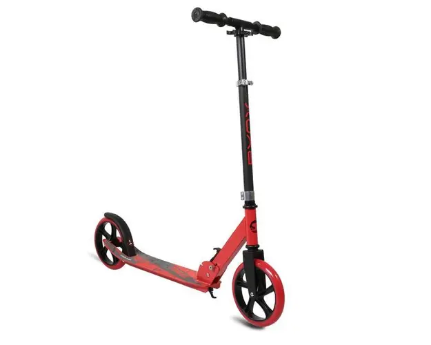 Trotineta pliabila aluminiu Storm rosie