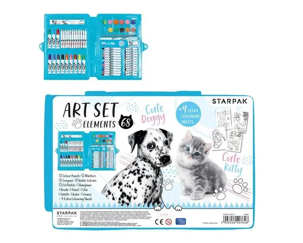 Trusa desen Star, 68 piese, 7Toys