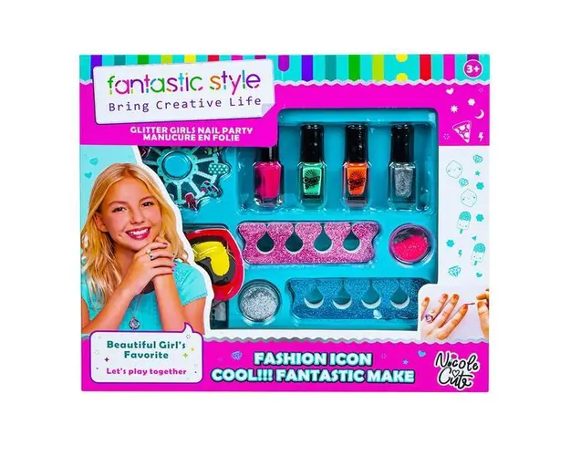 Trusa manichiura cu oja, accesorii, 7Toys