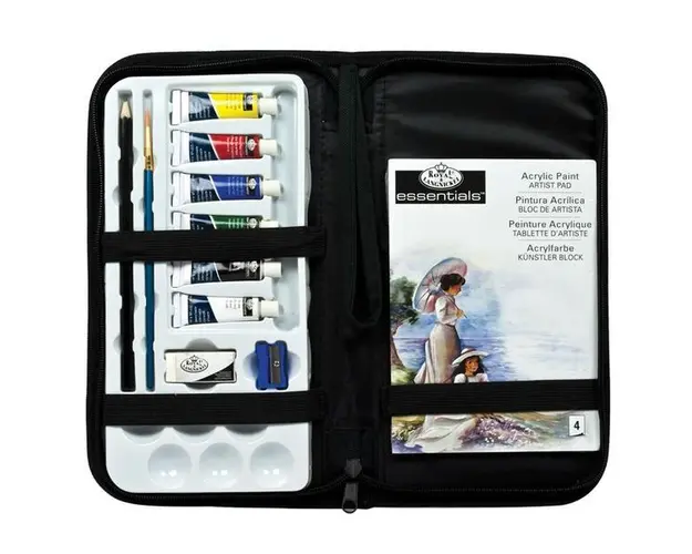Trusa pictura culori acrilice IV