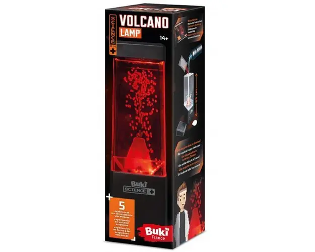 Volcano Lamp. Lampa vulcan