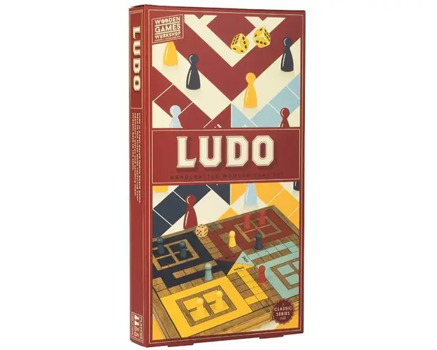 Wooden Games Workshop. Ludo