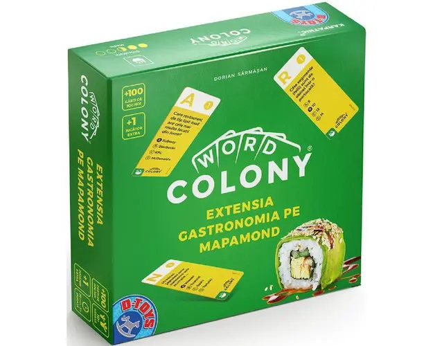 Word Colony. Extensia: Gastronomia pe mapamond - Dorian Sarmasan