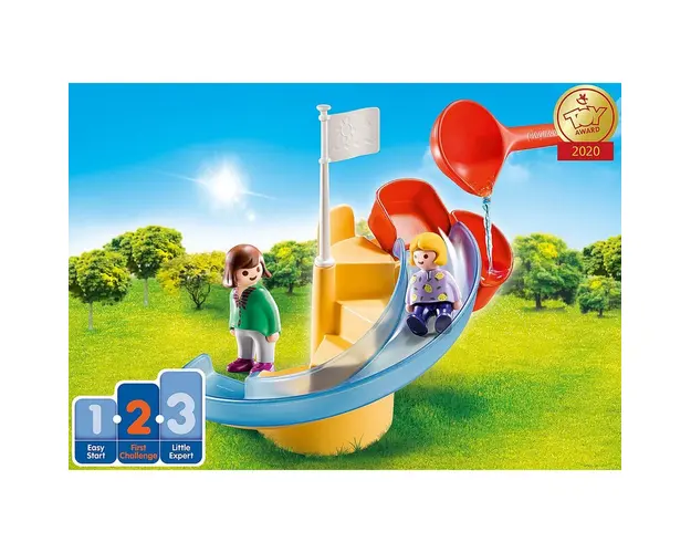 Playmobil - 1.2.3 Tobogan De Apa