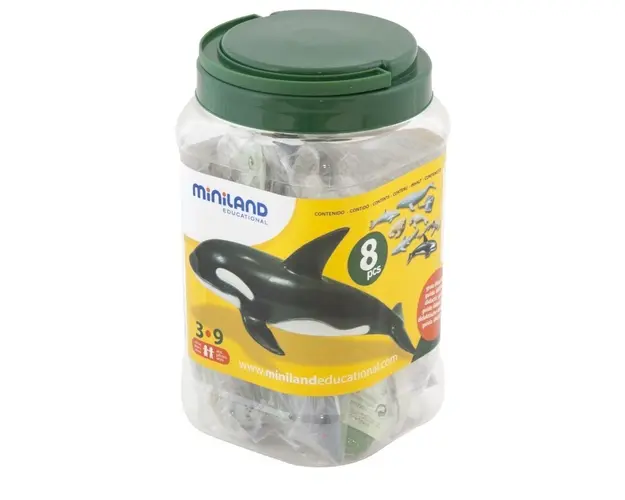 Miniland - Animale marine set de 8 figurine