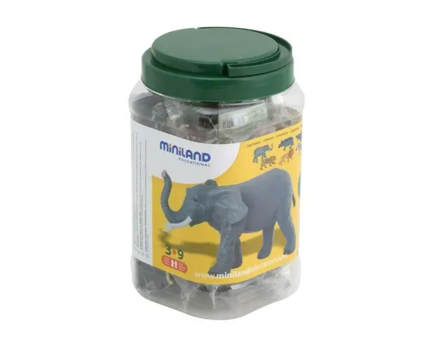 Miniland - Animale salbatice set de 7 figurine -