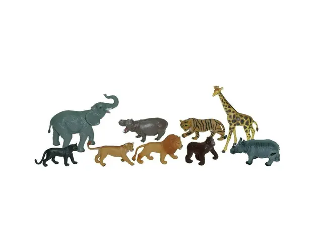 Miniland - Animale salbatice set de 9 figurine