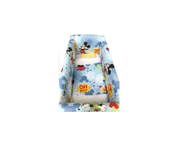 Aparatori laterale protectii pat 120x60 cm Deseda Maxi Mickey Mouse