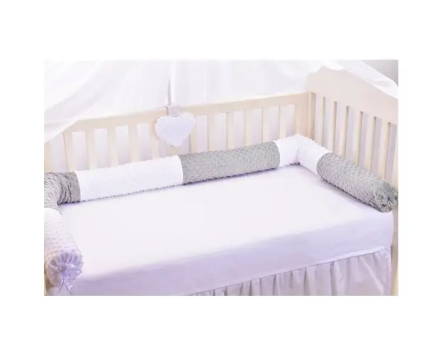 Aparatori tip rulou minky alb gri 240 cm