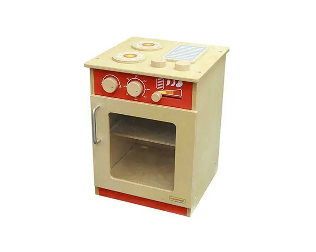 Aragaz de jucarie, din lemn, +3 ani, Masterkidz