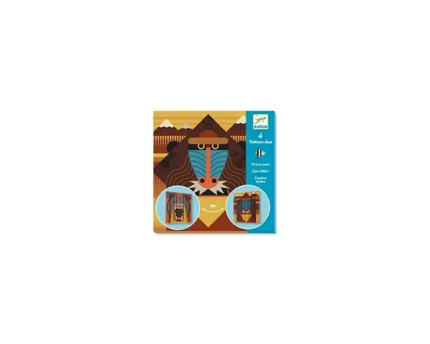 Djeco - Set creativ Viata Salbatica , Cu hartie plisata