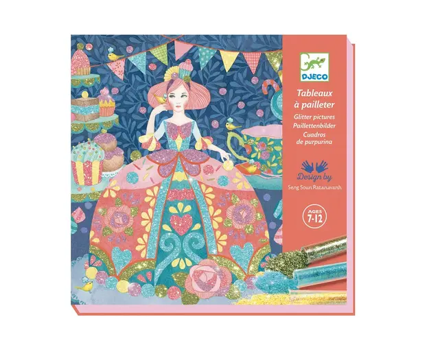 Djeco - Atelier creativ cu sclipici, Daydream