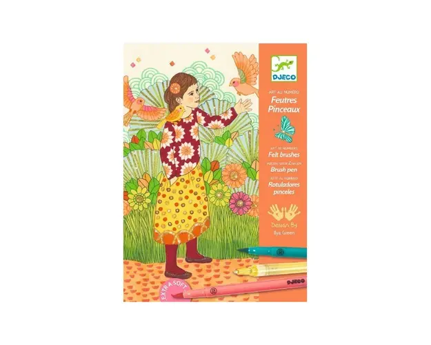Djeco - Atelier creativ de desenat , In natura