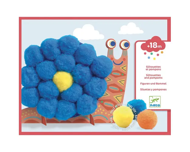Djeco - Atelier creativ , Animale moi si pufoase
