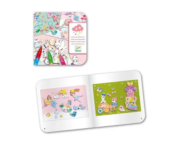 Djeco - Atelier creativ , O lume pentru fete