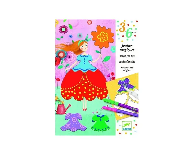 Djeco - Atelier de desen Rochii frumoase