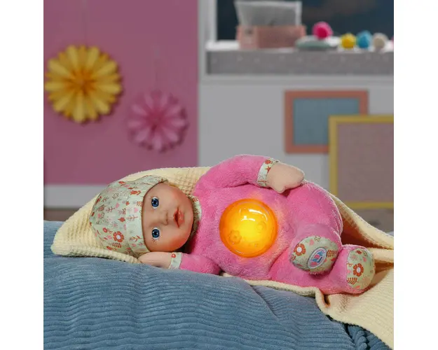 BABY born - Bebelus prieten de somn cu lumina si sunete 30 cm
