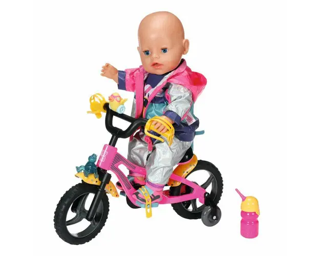 BABY Born - Bicicleta Cu Lumini Si Claxon