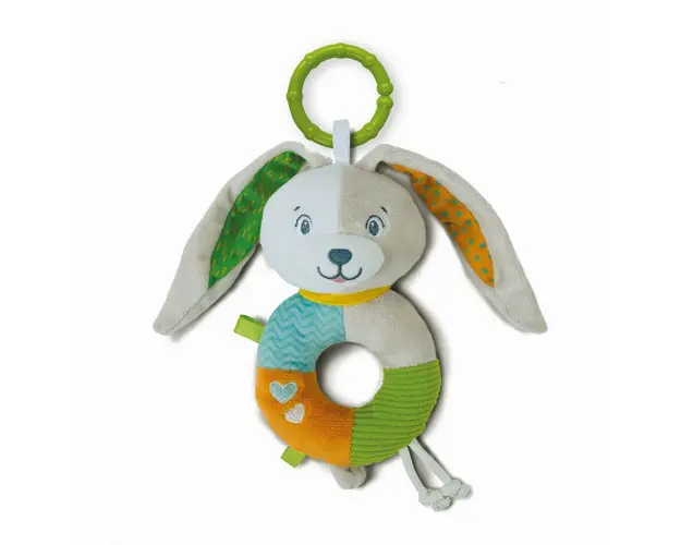 Baby Clementoni - Zornaitoare De Plus Iepuras