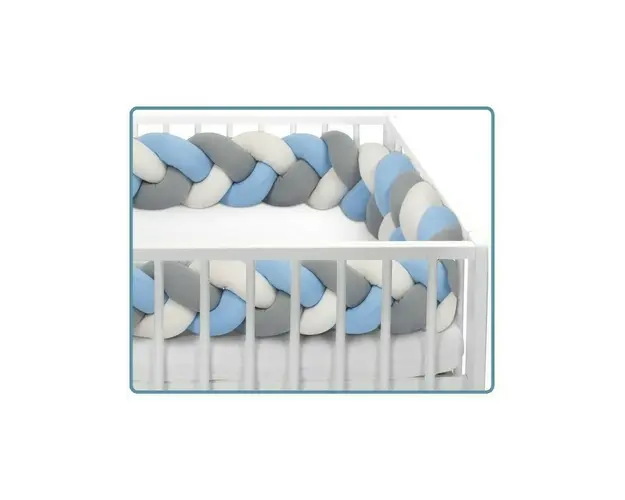SeviBebe - Suport de dormit Baby Nest , 3 in 1, 75x55 cm, Albastru
