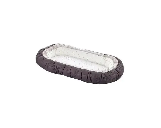 Babynest cu 2 fete BabyJem Luxury Between Parents (Culoare: Bleu)