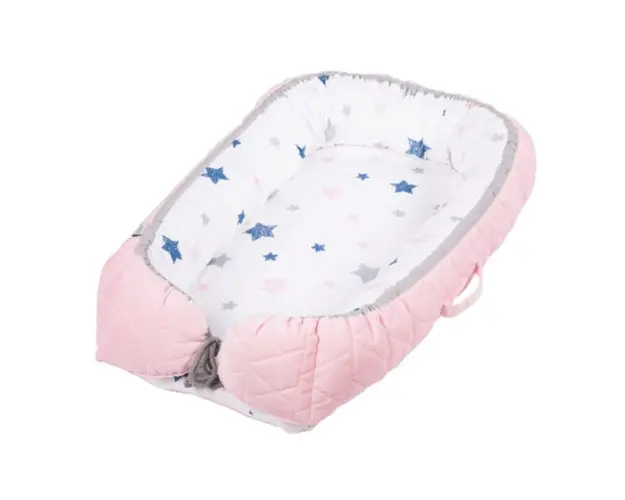 Baby Nest Klups Velvet Roz V101