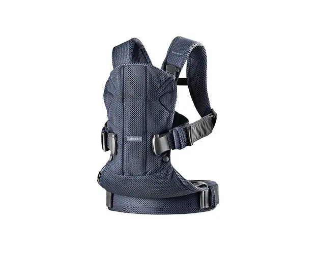 Marsupiu bebe, BabyBjorn, anatomic One Air, Navy Blue, 3D Mesh