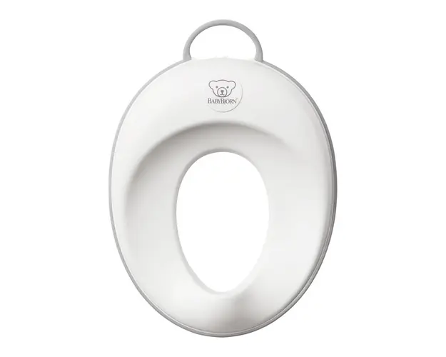 BabyBjorn - Reductor wc Toilet Training Seat, Alb/Gri