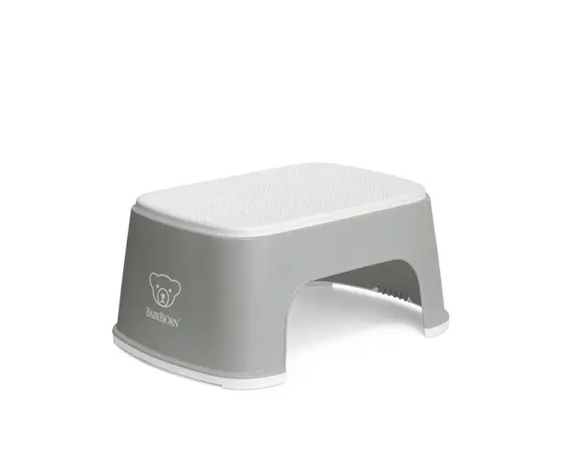 BabyBjorn  Treapta inaltator pentru baie  Step Stool  Grey / White