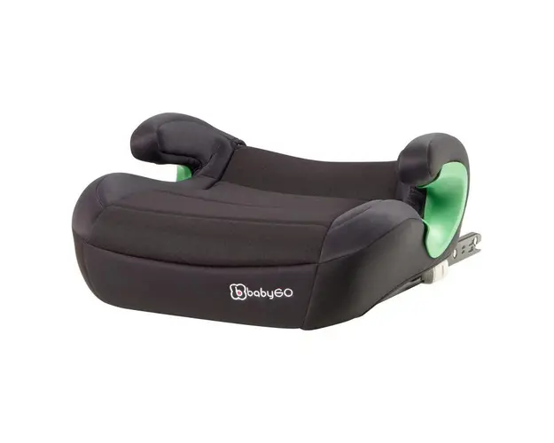 Inaltator auto, BabyGo, Scaun auto booster i-Size Bursa IIIl, 135-150 cm, Black
