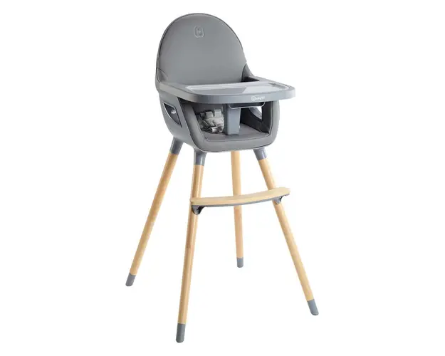 BabyGo - Scaun de masa transformabil Scandi Grey
