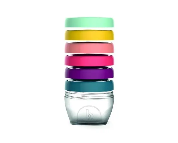 Babymoov - Set 6 recipiente pentru pastrarea hranei, 250 ml