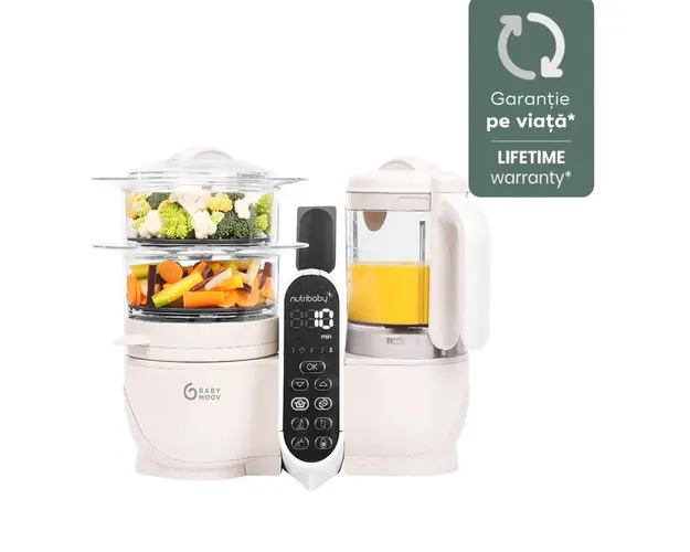 Babymoov - Robot multifunctional 5 in 1 Nutribaby (+) Mineral Beige
