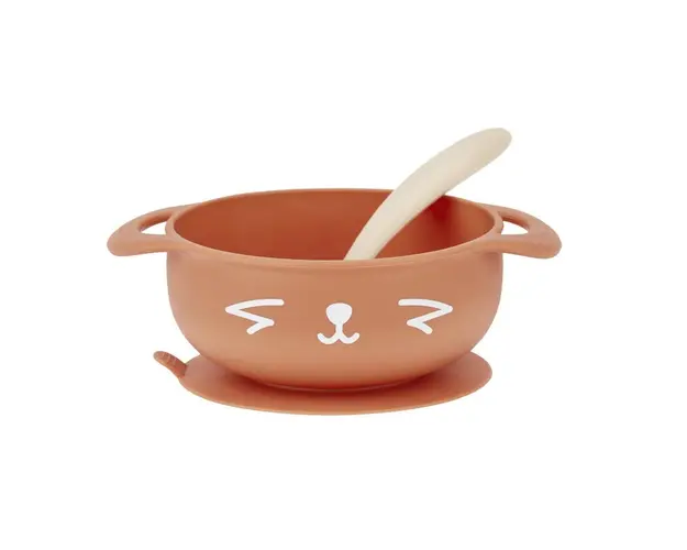 Babymoov - Set de hranire Taste' ISY din silicon, Vulpita