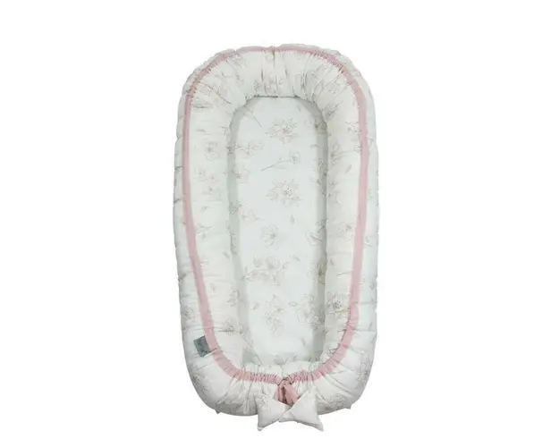 Tiny star - Babynest Love, cuib pentru bebelusi, ajustabil, portabil, reductor patut