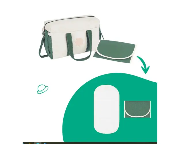 Badabulle - Geanta de scutece Bowling Safari