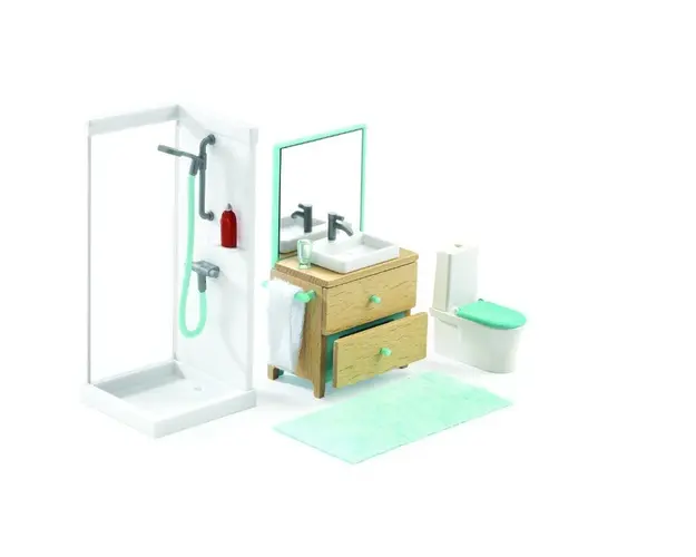 Djeco - Baie pentru casa de papusi