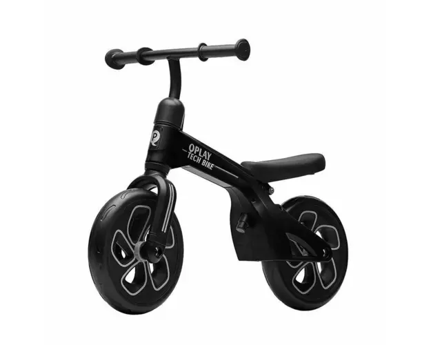 Balance bike Qplay Tech Negru