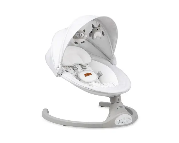 Balansoar electric MoMi Lami, Light Grey