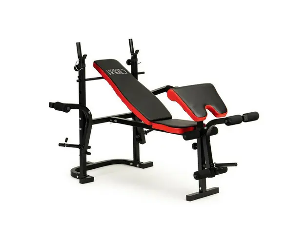 Banca de exercitii multifunctionala, spatar reglabil in 3 trepte, piele ecologica, sarcina maxima 170 kg, Modern Home, HREBH11