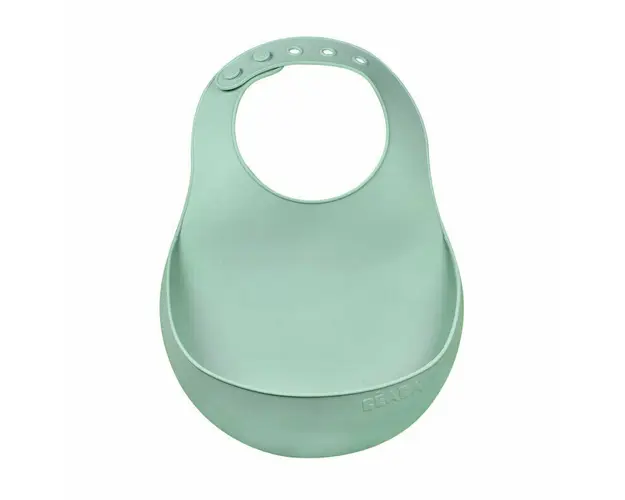 Baveta silicon Beaba Sage Green