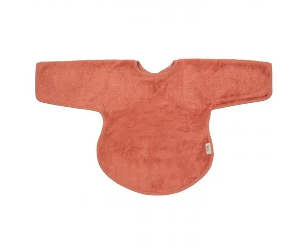 Baveta Textila cu Maneci din Bambus Apricot Blush