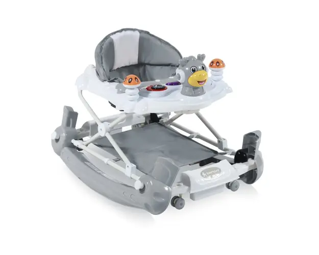 Bertoni - Premergator leagan Bambi cu eurobaza Grey